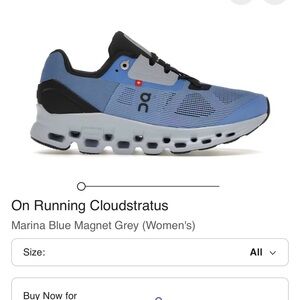 On Running Women's Shoes - Blue and Black
